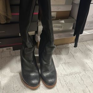 Also size 8 women’s knee high boots